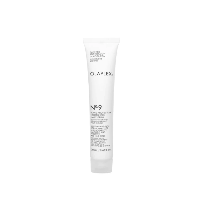 سرم شماره 9 سرم احیاکننده و محافظ مو شماره ۹ اولاپلکس (Olaplex No. 9 Bond Protector Nourishing Hair Serum)، تقویتکننده و محافظ موهای آسیبدیده و حساس به حرارت و آلودگی.