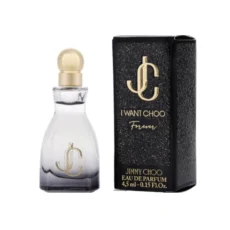 عطر مینی جیمی چو آی وانت چو فور اور Jimmi Choo I Want Choo Forever EDP، انتخابی لوکس با رایحه‌ای گرم و ماندگار.