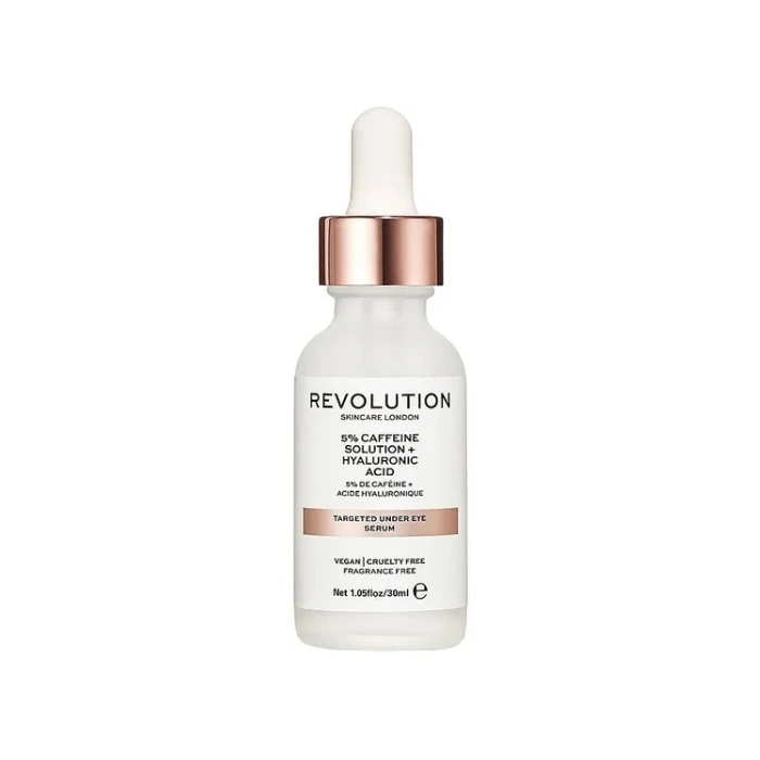 IMG_9987 سرم دور چشم رولوشن حاوی کافئین و هیالورونیک اسید Revolution Skincare برای کاهش تیرگی و پف دور چشم.