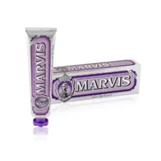 خمیردندان سفیدکننده ملایم جاسمین مینت مارویسMarvis Jasmine Mint Toothpaste برای حفظ سلامت و زیبایی دندان‌ها.
