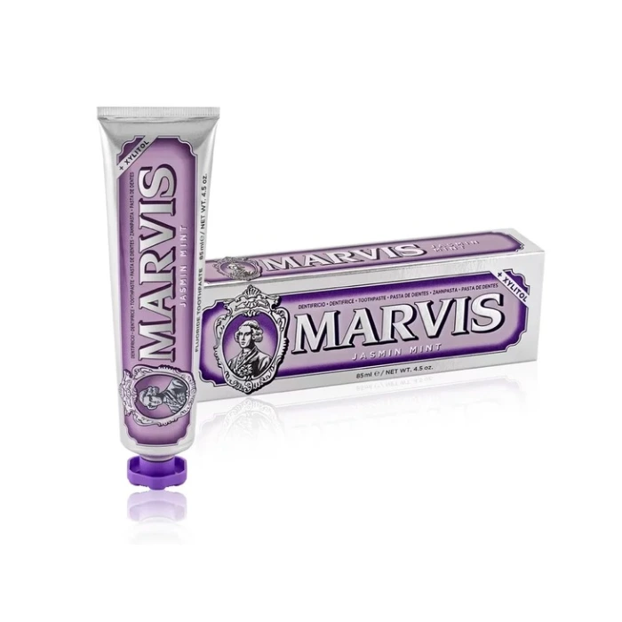 IMG_9991 خمیردندان سفیدکننده ملایم جاسمین مینت مارویسMarvis Jasmine Mint Toothpaste برای حفظ سلامت و زیبایی دندانها.