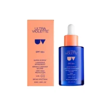 ضدآفتاب و پرایمر سرمی اولترا وایولت با SPF 50 و بافت سبک، محافظت‌کننده و درخشان‌کننده پوست