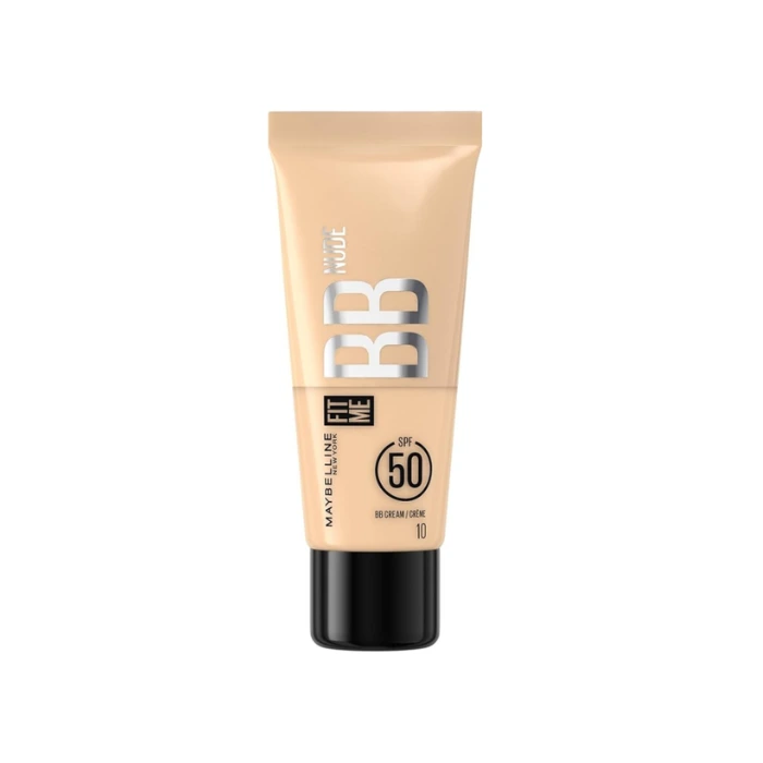 Fit me bb cream بی بی کرم فیت میبلین با اس پی اف ۵۰ ( Maybelline Fit Me Nude BB Krem SPF 50)